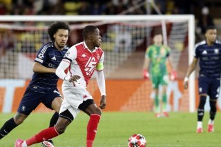 Denis Zakaria (au premier plan): l'âme de l'AS Monaco. KEYSTONE/EPA/SEBASTIEN NOGIER